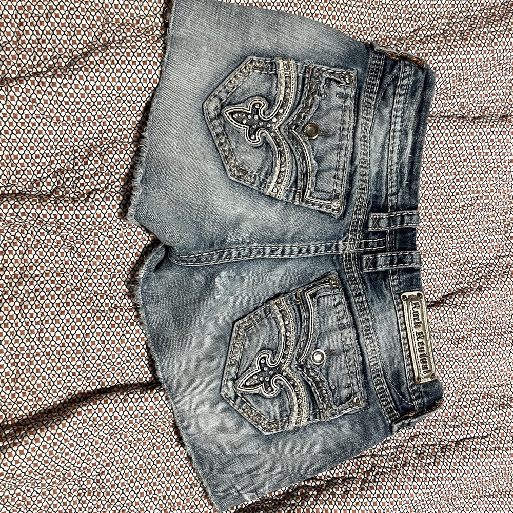 Rock revival shorts size 30 with bling
